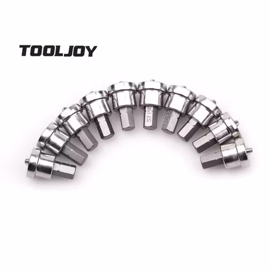 Security Drywall Screw Driver Setter with 25mm 50mm pH1 pH2 pH3 1/4 Inch Hex Shank Bits