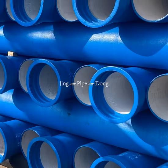 China 4 Inch C25 100mm 200mm 1000mm 1500mm Diameter Spun Ductile Iron Pipe 80